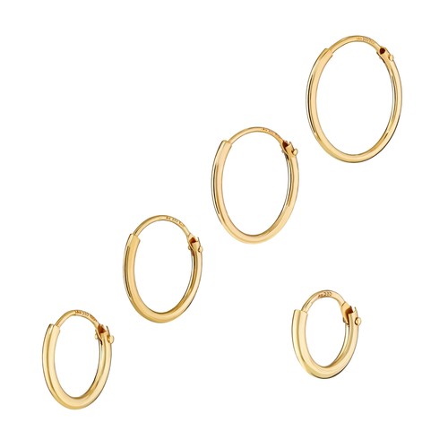 Orecchini pendenti singoli - , oro