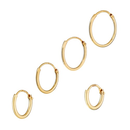 Orecchini pendenti singoli - , oro